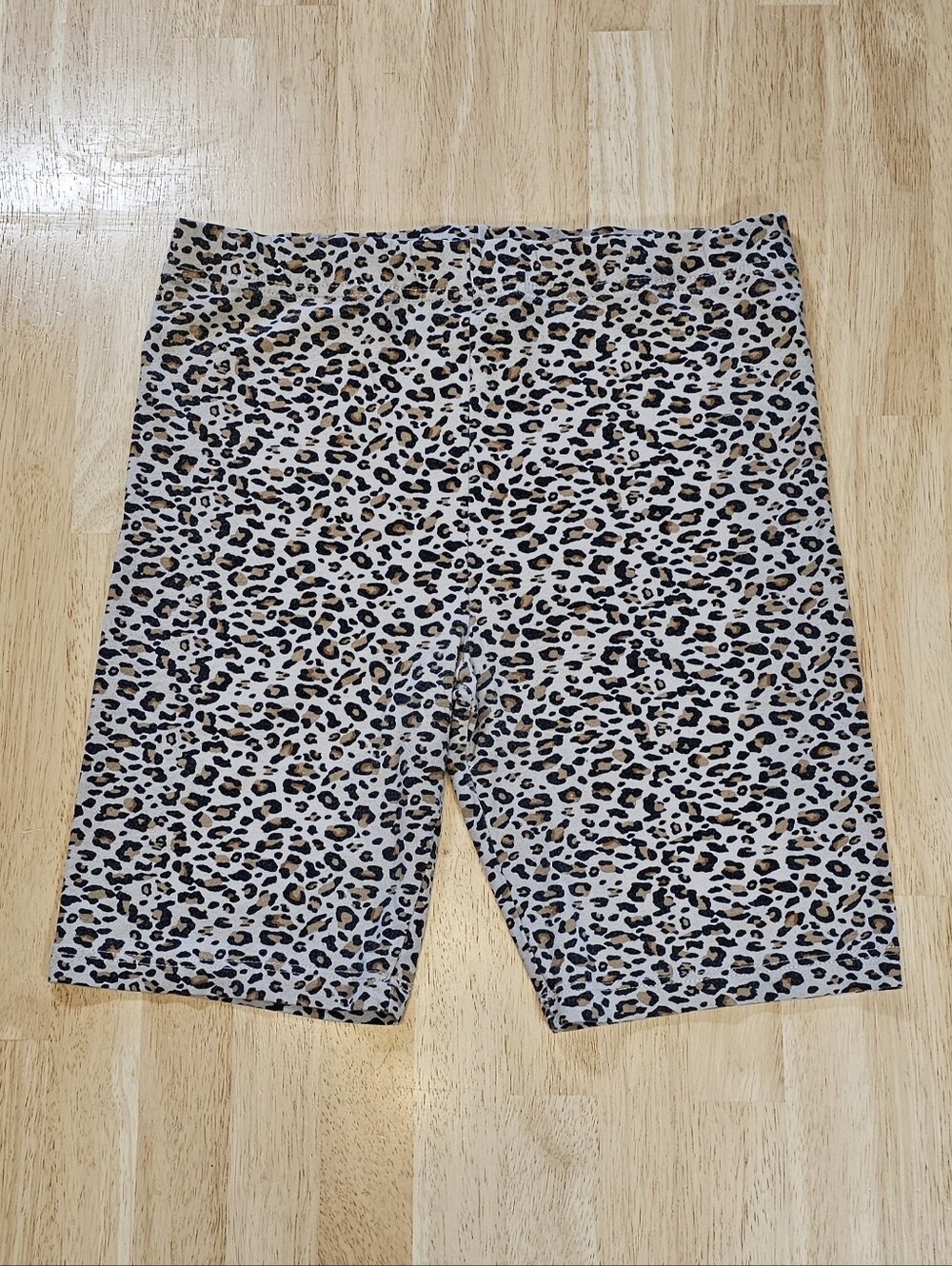 Topshop Leopard Print Fitted Shorts